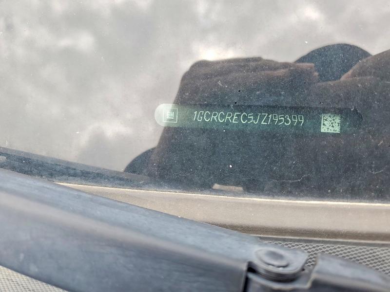 Aukcja sprzedaży 2018 Chevrolet Silverado, vin: 1GCRCREC5JZ195399, numer aukcji: 52275146
