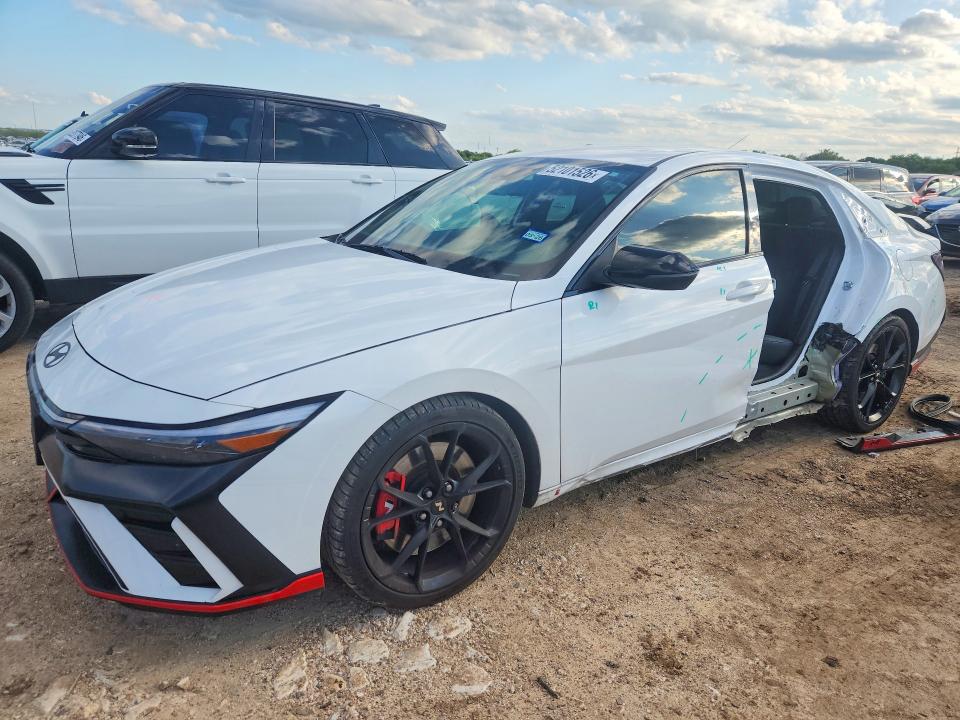 2025 Hyundai Elantra N მანქანა იყიდება აუქციონზე, vin: KMHLW4DKXSU025056, აუქციონის ნომერი: 52101526