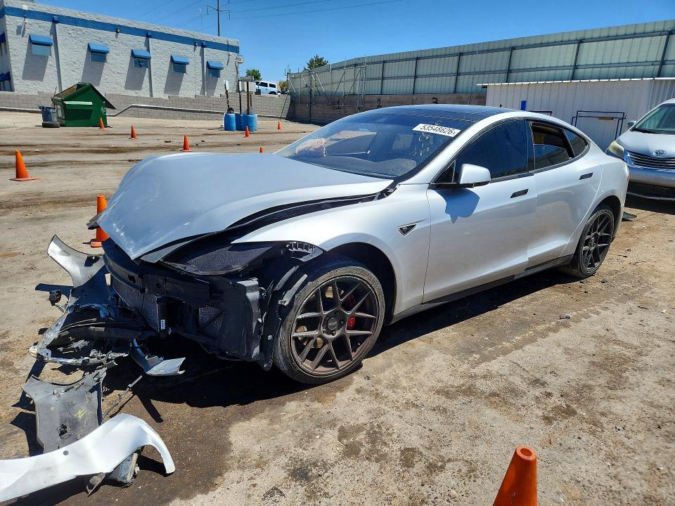 Продаж на аукціоні авто 2015 Tesla Model S, vin: 5YJSA1H26FFP70487, номер лоту: 53548626