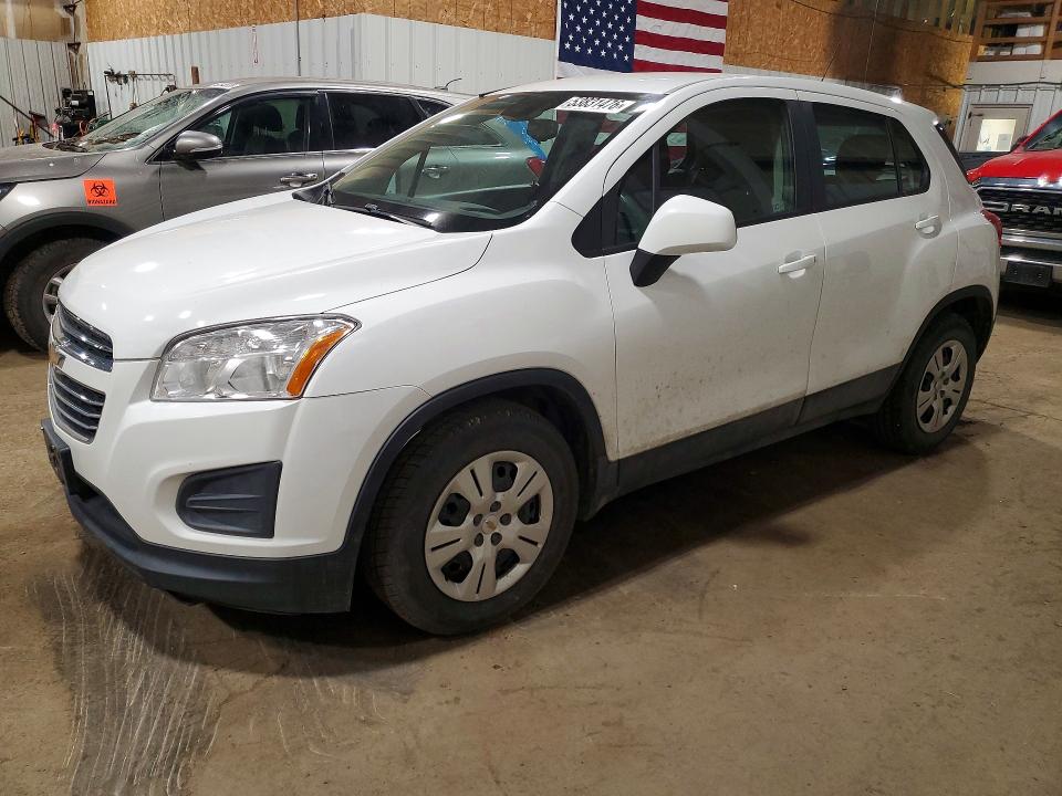 2015 Chevrolet Trax მანქანა იყიდება აუქციონზე, vin: KL7CJKSBXFB247945, აუქციონის ნომერი: 53831476