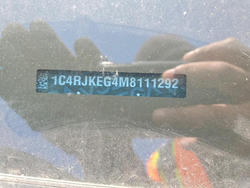 Продажа на аукционе авто 2021 Jeep Grand Cherokee, vin: 1C4RJKEG4M8111292, номер лота: 53518116