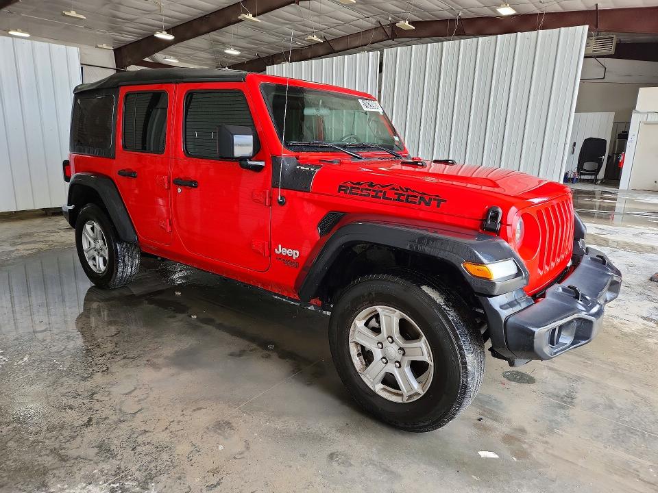 51628986 :رقم المزاد ، 1C4HJXDN3MW600285 vin ، 2021 Jeep Wrangler Unlimited مزاد بيع
