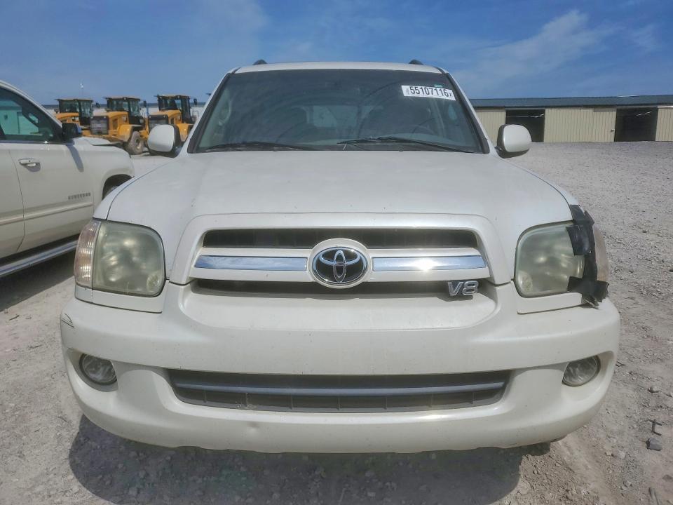55107116 :رقم المزاد ، 5TDZT38AX5S262495 vin ، 2005 Toyota Sequoia مزاد بيع
