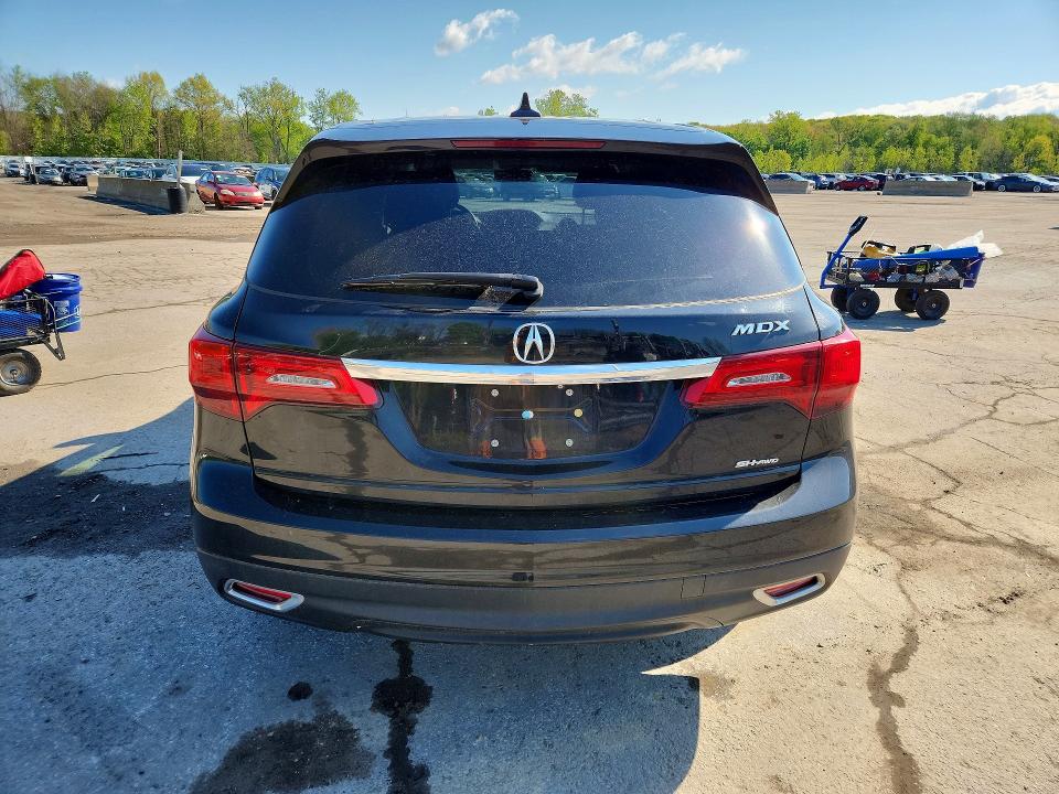 2016 Acura Mdx მანქანა იყიდება აუქციონზე, vin: 5FRYD4H46GB029521, აუქციონის ნომერი: 52933676