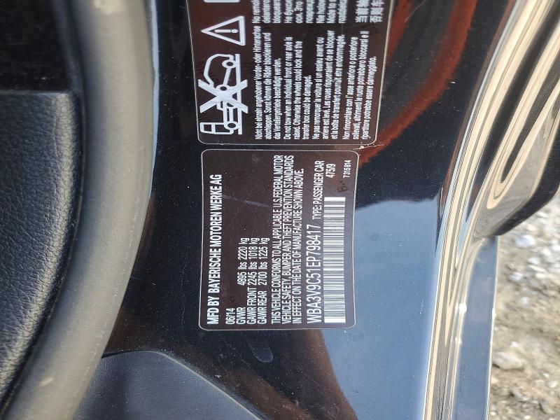 54261896 :رقم المزاد ، WBA3V9C51EP798417 vin ، 2014 Bmw 428 مزاد بيع