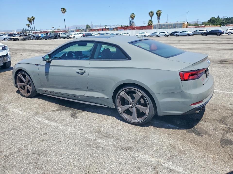 2019 Audi S5 მანქანა იყიდება აუქციონზე, vin: WAUP4AF55KA057297, აუქციონის ნომერი: 54007476