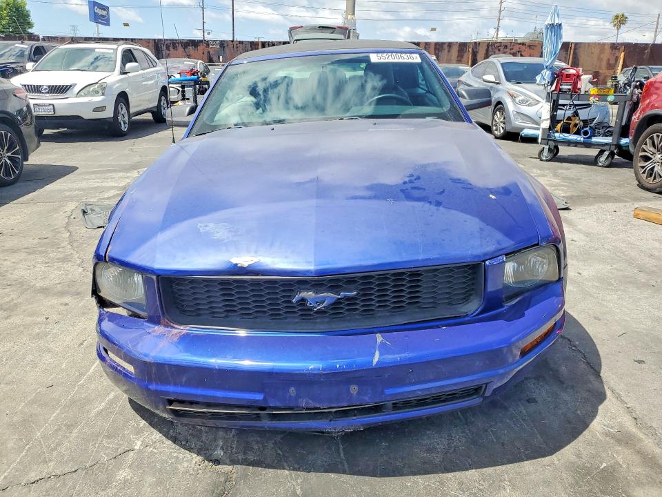 2005 Ford Mustang მანქანა იყიდება აუქციონზე, vin: 1ZVHT84N755256481, აუქციონის ნომერი: 55200636