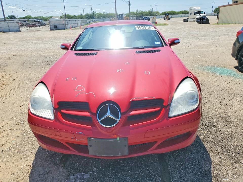2007 Mercedes-benz Slk მანქანა იყიდება აუქციონზე, vin: WDBWK56F77F137701, აუქციონის ნომერი: 54438796