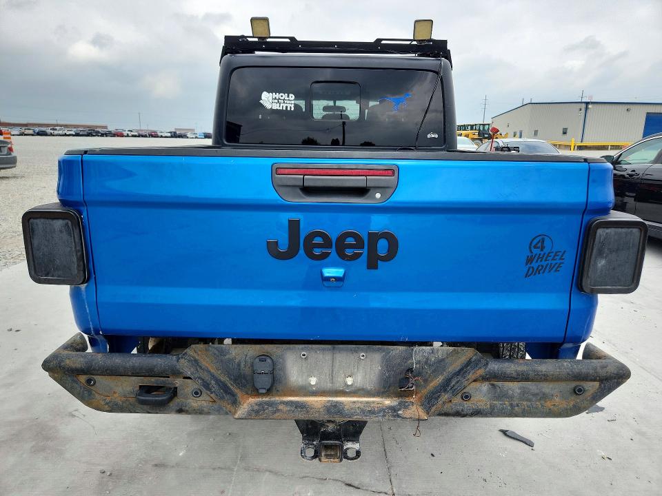 2021 Jeep Gladiator მანქანა იყიდება აუქციონზე, vin: 1C6HJTAG1ML522953, აუქციონის ნომერი: 54094606