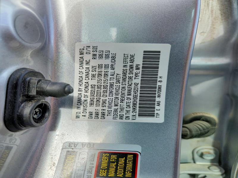 Aukcja sprzedaży 2014 Honda Cr-v, vin: 2HKRM3H36EH523142, numer aukcji: 53238836
