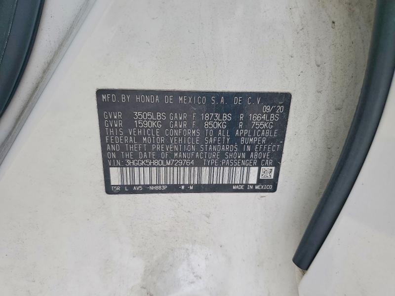 Продажа на аукционе авто 2020 Honda Fit, vin: 3HGGK5H80LM729764, номер лота: 53971216