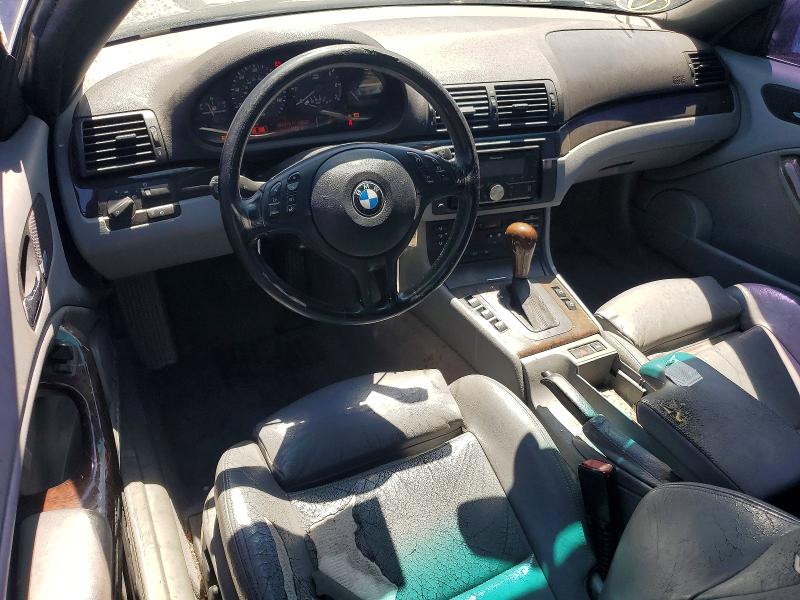52764656 :رقم المزاد ، WBABS33421JY52281 vin ، 2001 Bmw 325 مزاد بيع