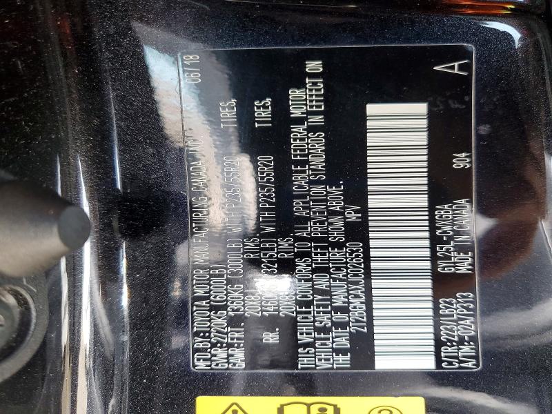 53275306 :رقم المزاد ، 2T2BGMCAXJC026530 vin ، 2018 Lexus Rx 450h مزاد بيع