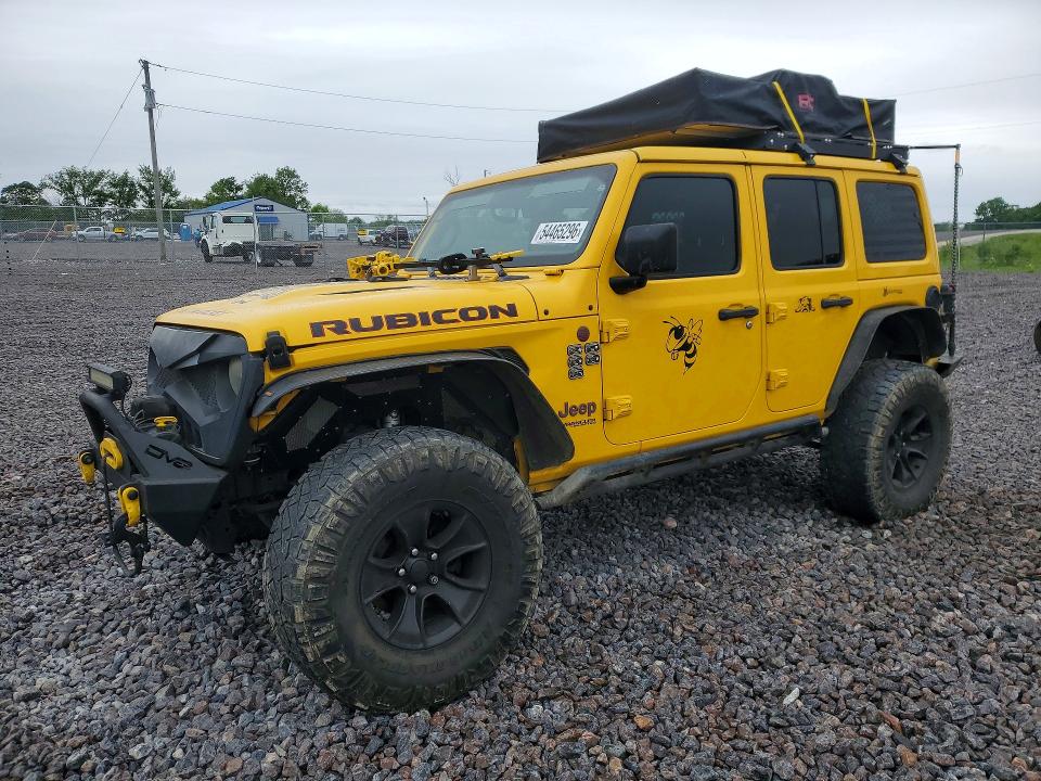 Aukcja sprzedaży 2018 Jeep Wrangler Unlimited, vin: 1C4HJXFG9JW308537, numer aukcji: 54465296