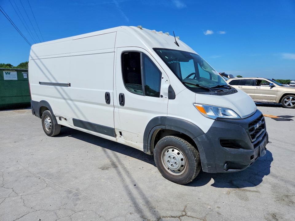 2023 Ram Promaster 2500 მანქანა იყიდება აუქციონზე, vin: 3C6LRVDG8PE549932, აუქციონის ნომერი: 53820876