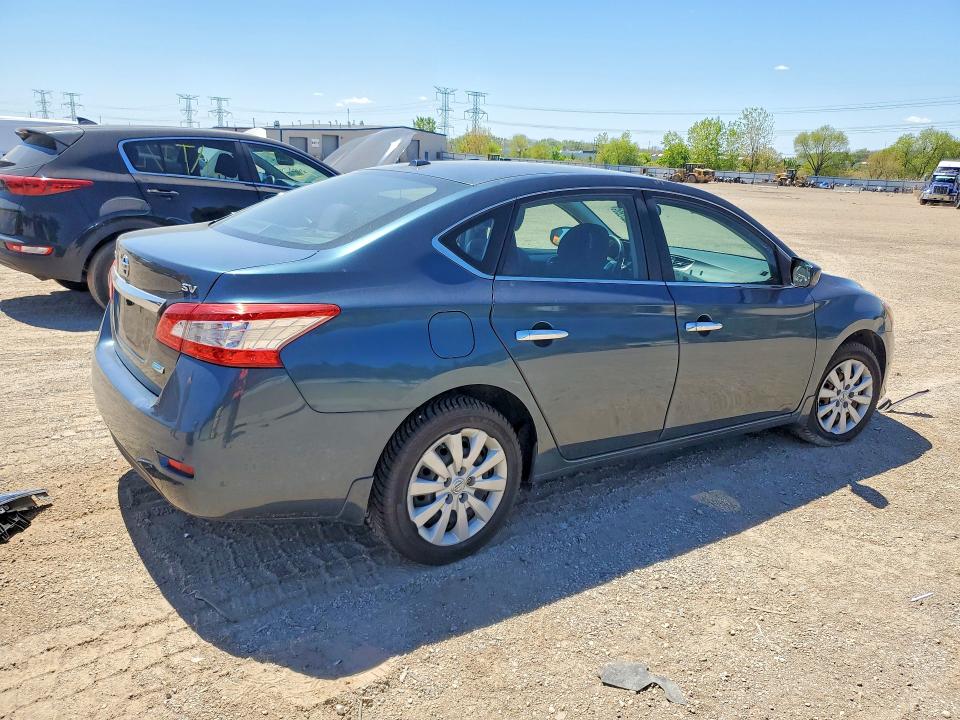 2014 Nissan Sentra მანქანა იყიდება აუქციონზე, vin: 3N1AB7AP4EY309022, აუქციონის ნომერი: 53271296