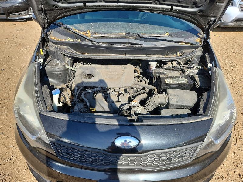 55399916 :رقم المزاد ، KNADM4A38H6106465 vin ، 2017 Kia Rio مزاد بيع