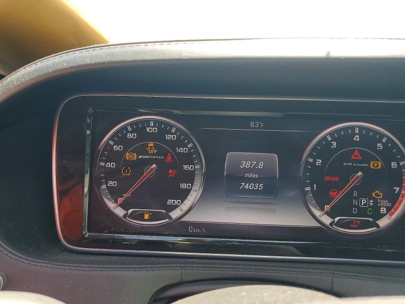 Продаж на аукціоні авто 2015 Mercedes-benz S, vin: WDDUG7JB0FA119214, номер лоту: 54823326