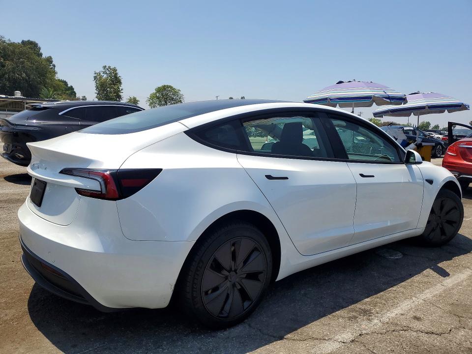 Продажа на аукционе авто 2025 Tesla Model 3, vin: 5YJ3E1EA8SF981558, номер лота: 52440216