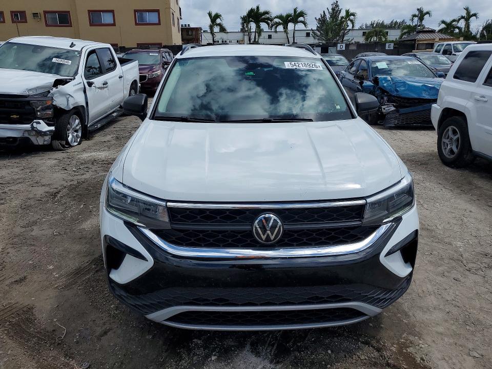 2022 Volkswagen Taos მანქანა იყიდება აუქციონზე, vin: 3VVDX7B24NM024909, აუქციონის ნომერი: 54218926