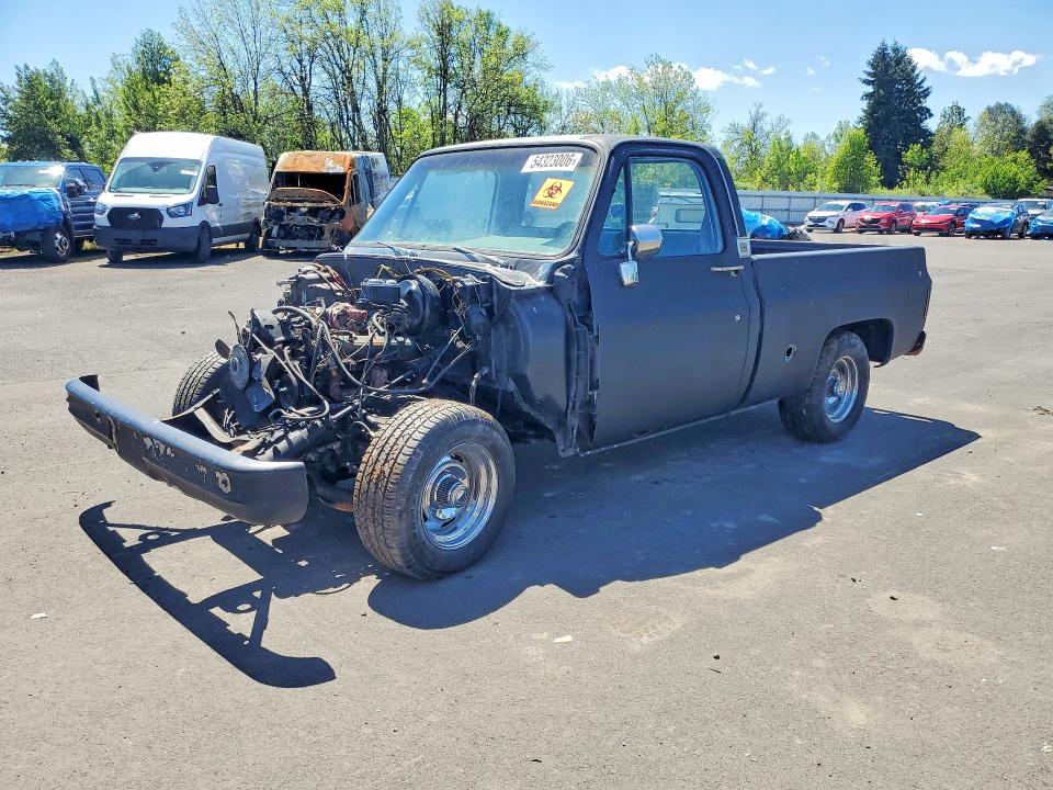 54323006 :رقم المزاد ، CCL447Z211344 vin ، 1977 Chevrolet 1500 Pu Ext C 1/2t 4 مزاد بيع