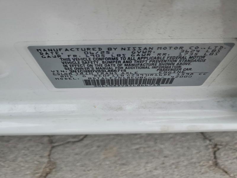 Aukcja sprzedaży 2025 Nissan Versa, vin: 3N1CN8DV8SL866718, numer aukcji: 55601736