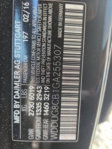 2016 Mercedes-benz S მანქანა იყიდება აუქციონზე, vin: WDDUG8CB1GA255307, აუქციონის ნომერი: 52777356