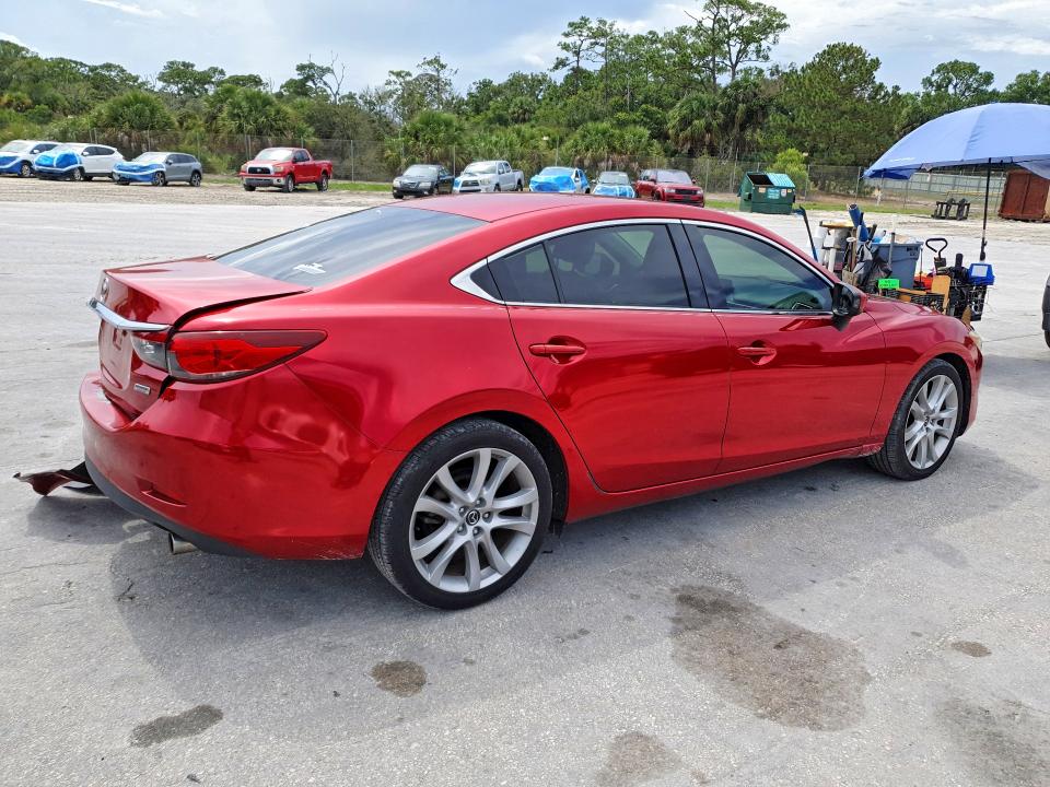 55205406 :رقم المزاد ، JM1GJ1V50G1474587 vin ، 2016 Mazda 6 مزاد بيع