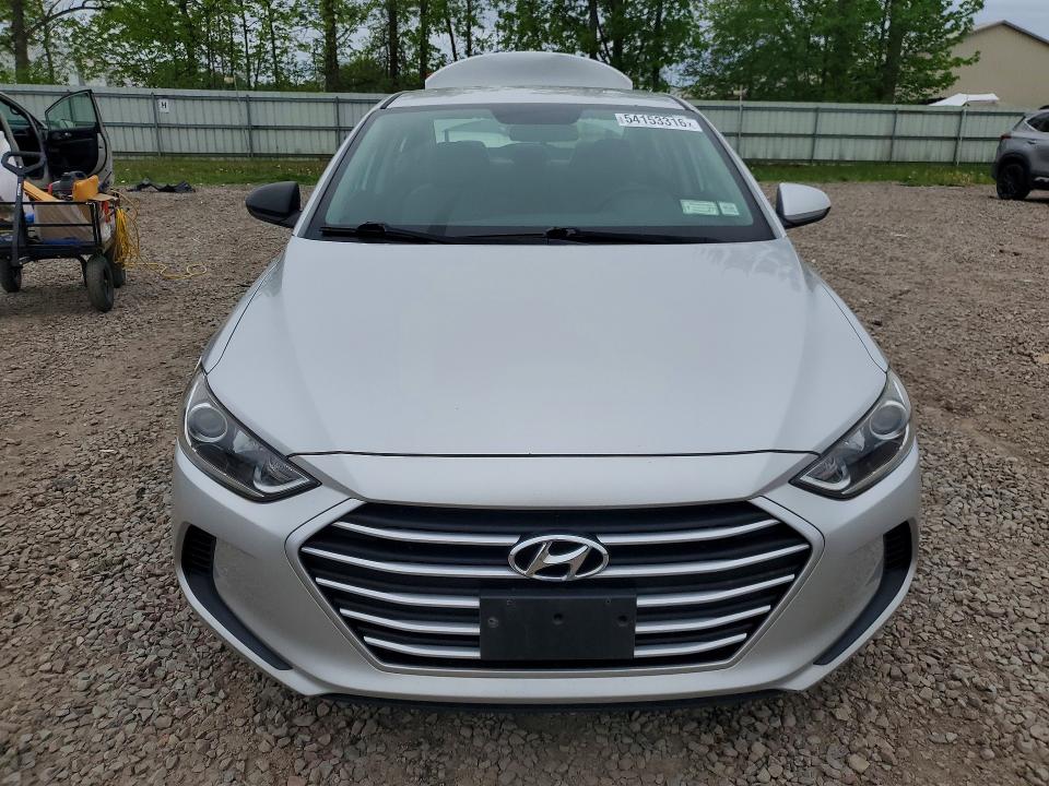 54153316 :رقم المزاد ، 5NPD74LF6HH135387 vin ، 2017 Hyundai Elantra مزاد بيع