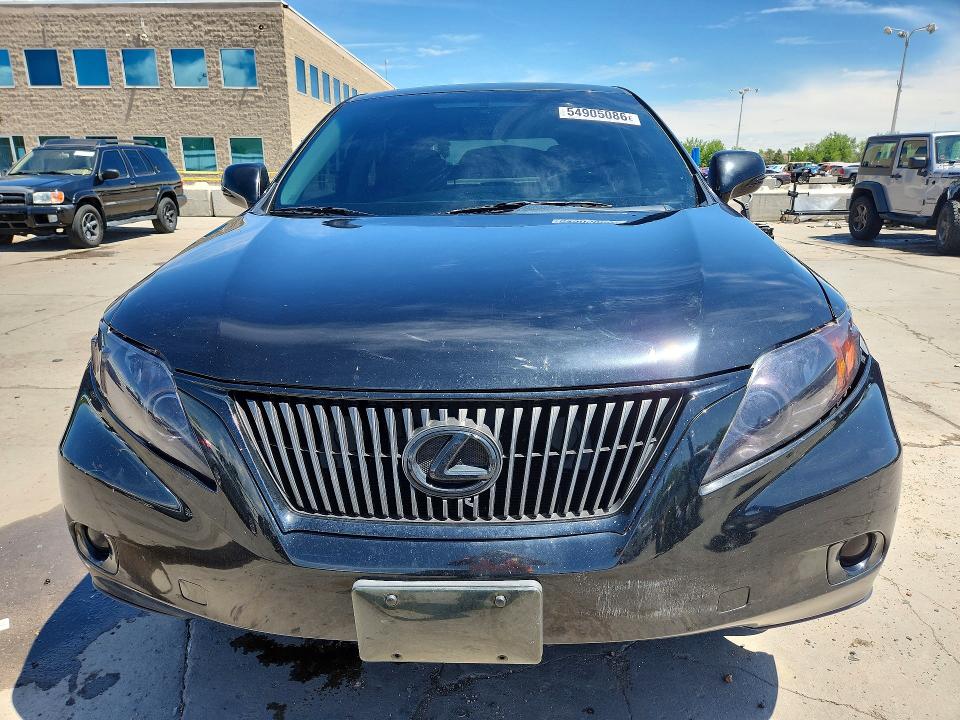 2010 Lexus Rx მანქანა იყიდება აუქციონზე, vin: 2T2BK1BA8AC001575, აუქციონის ნომერი: 54905086