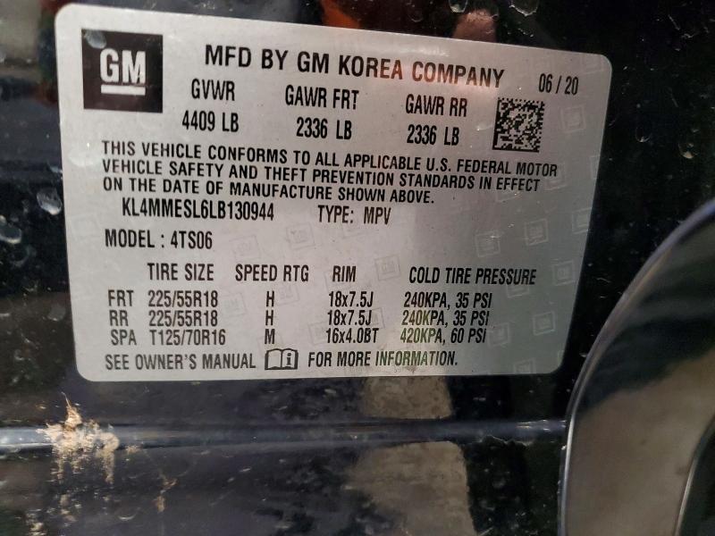 Продажа на аукционе авто 2020 Buick Encore Gx, vin: KL4MMESL6LB130944, номер лота: 52614976