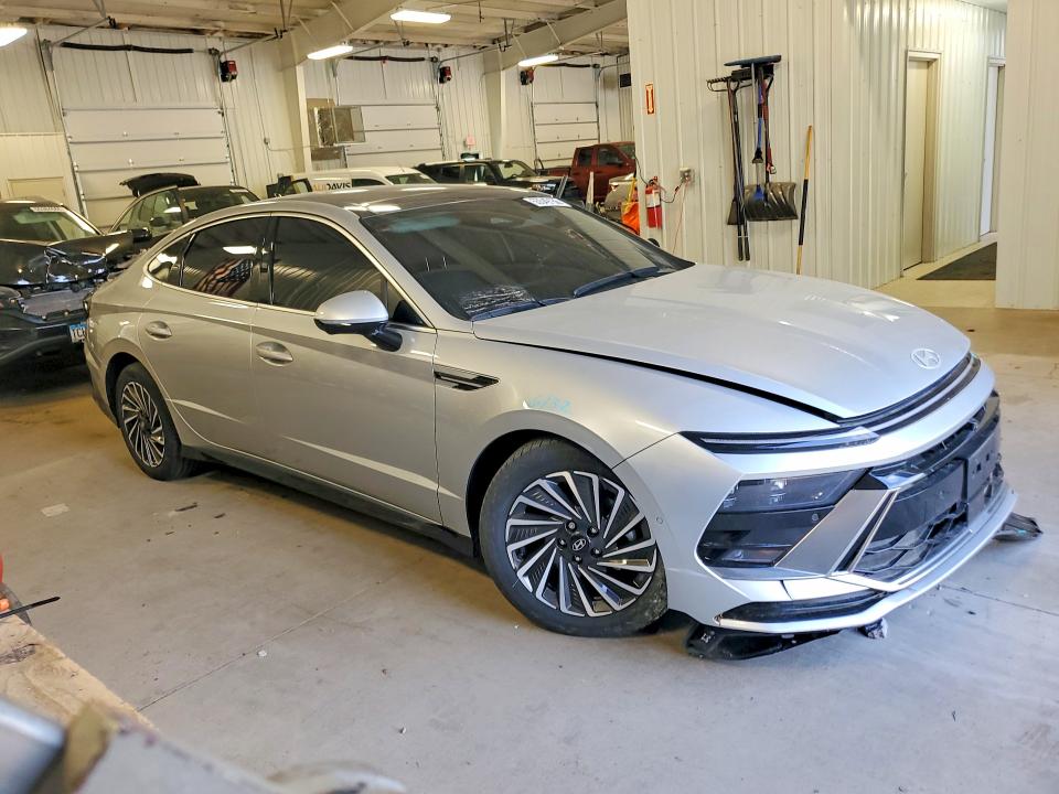2024 Hyundai Sonata Hybrid მანქანა იყიდება აუქციონზე, vin: KMHL54JJ2RA086878, აუქციონის ნომერი: 55549156