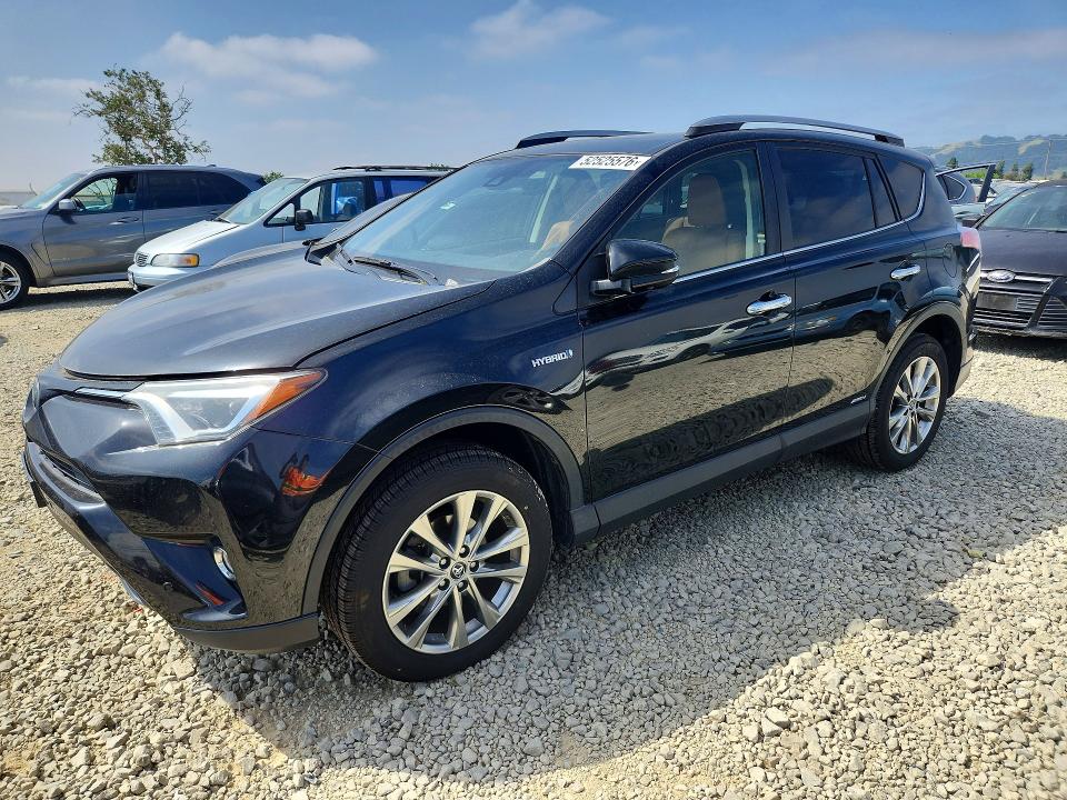 52525576 :رقم المزاد ، JTMDJREV0JD169114 vin ، 2018 Toyota Rav4 Hv مزاد بيع