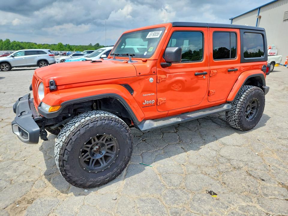 55190656 :رقم المزاد ، 1C4HJXEN4PW702620 vin ، 2023 Jeep Wrangler مزاد بيع