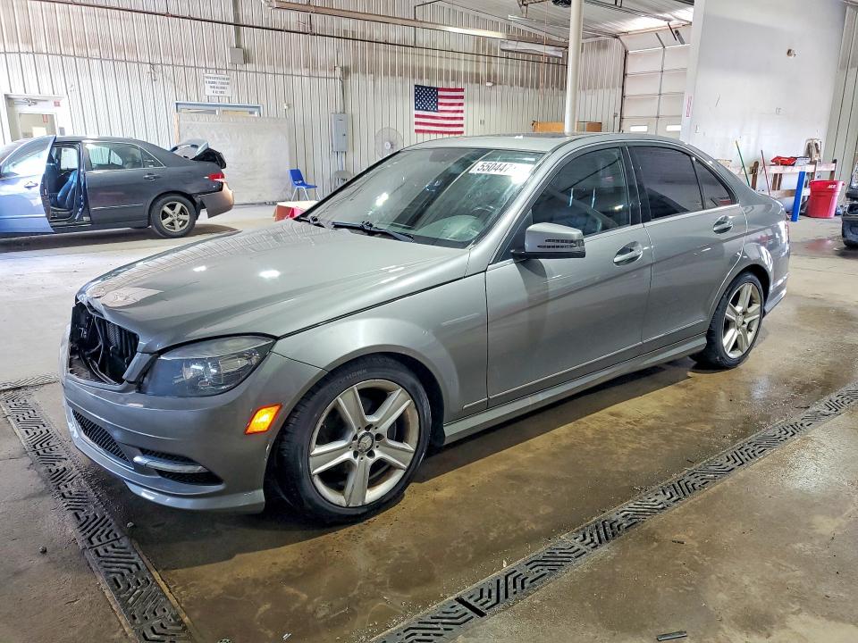 Auction sale of the 2011 Mercedes-benz C, vin: WDDGF8BB9BR164104, lot number: 55044716