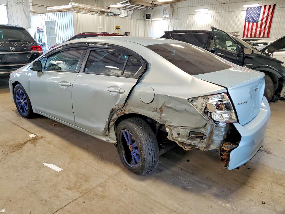 2012 Honda Civic მანქანა იყიდება აუქციონზე, vin: 19XFB2F80CE052222, აუქციონის ნომერი: 55350046