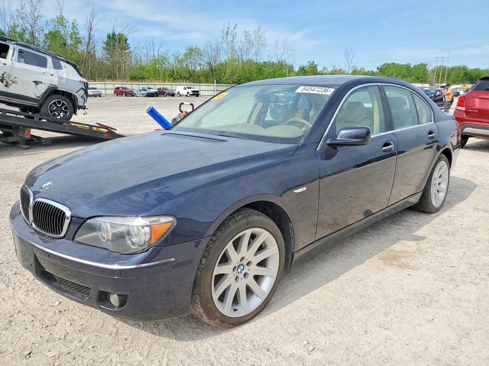 54547236 :رقم المزاد ، WBAHL83576DT02058 vin ، 2006 Bmw 750 مزاد بيع