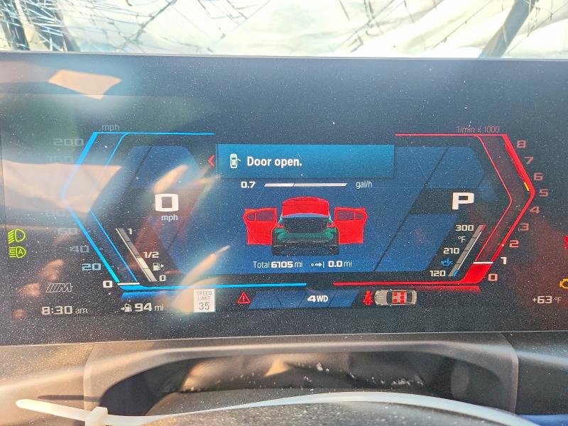 2025 Bmw M3 მანქანა იყიდება აუქციონზე, vin: WBS33HJ07SFV30573, აუქციონის ნომერი: 50185656