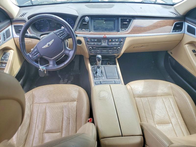 2015 Hyundai Genesis მანქანა იყიდება აუქციონზე, vin: KMHGN4JE6FU048021, აუქციონის ნომერი: 52127516