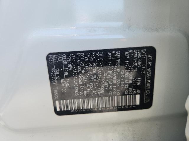 Aukcja sprzedaży 2021 Nissan Rogue, vin: JN8AT3BA2MW013925, numer aukcji: 52566436