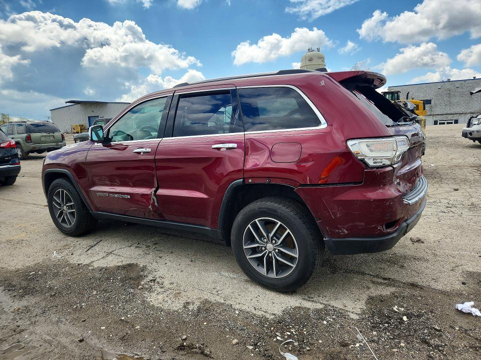 52040716 :رقم المزاد ، 1C4RJFBG5HC734936 vin ، 2017 Jeep Grand Cherokee مزاد بيع
