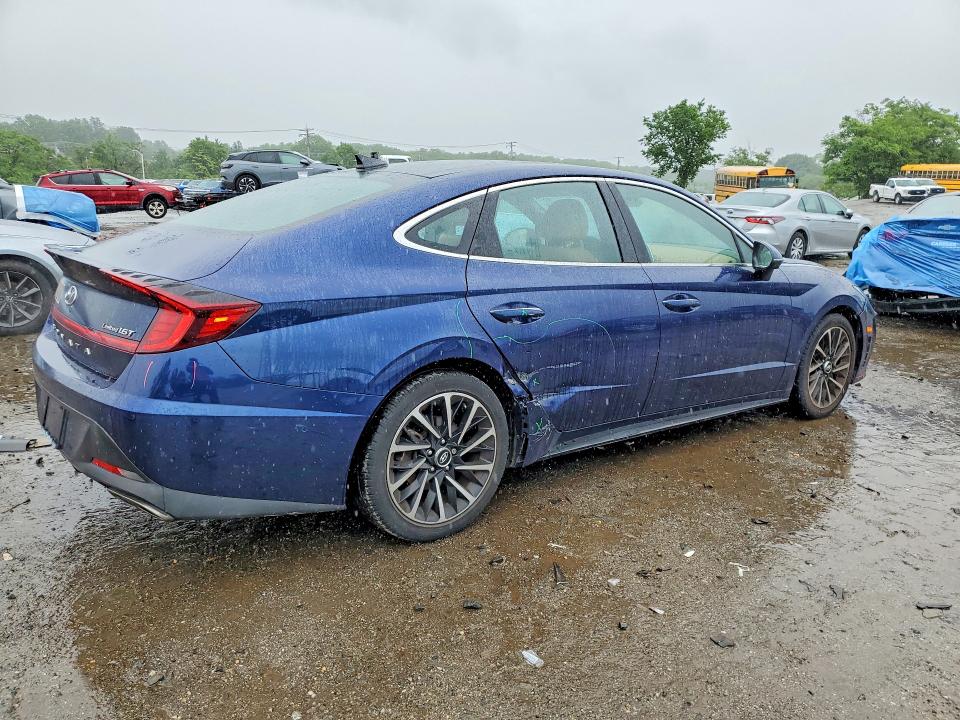 52933856 :رقم المزاد ، 5NPEH4J27MH075776 vin ، 2021 Hyundai Sonata مزاد بيع