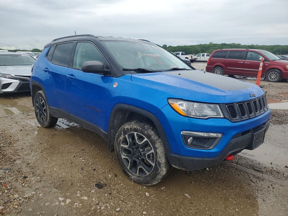 2021 Jeep Compass მანქანა იყიდება აუქციონზე, vin: 3C4NJDDB7MT545062, აუქციონის ნომერი: 52325466