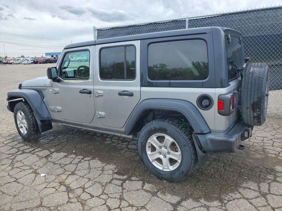 52513806 :رقم المزاد ، 1C4HJXDGXJW150230 vin ، 2018 Jeep Wrangler Unlimited مزاد بيع