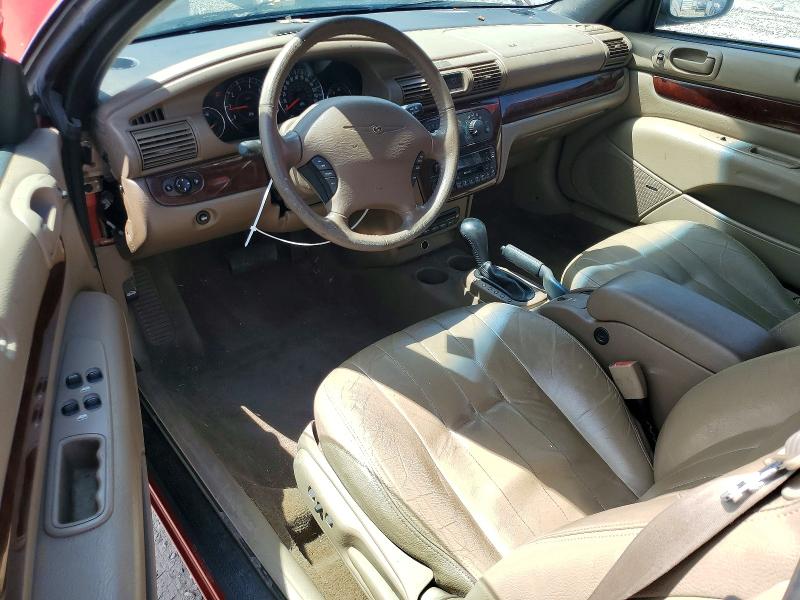 2001 Chrysler Sebring მანქანა იყიდება აუქციონზე, vin: 1C3EL55U61N601055, აუქციონის ნომერი: 54339636