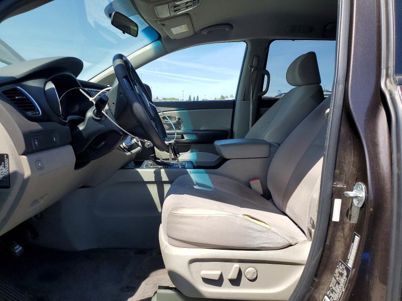 2016 Kia Sedona მანქანა იყიდება აუქციონზე, vin: KNDMB5C18G6151446, აუქციონის ნომერი: 53175416