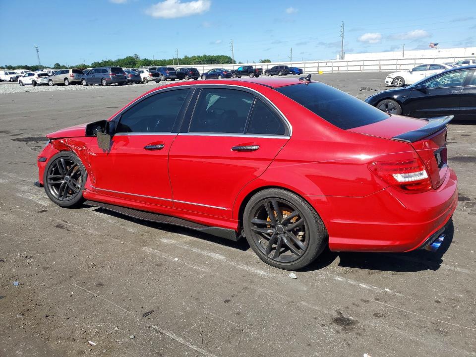 54337836 :رقم المزاد ، WDDGF8AB4EA943706 vin ، 2014 Mercedes-benz C مزاد بيع