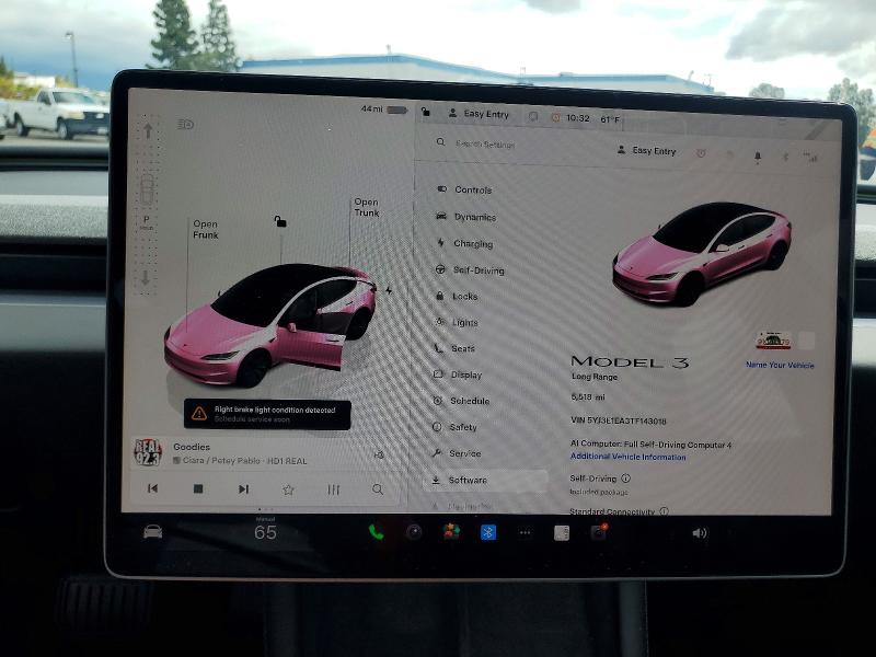 Продаж на аукціоні авто 2026 Tesla Model 3, vin: 5YJ3E1EA3TF143018, номер лоту: 52261346