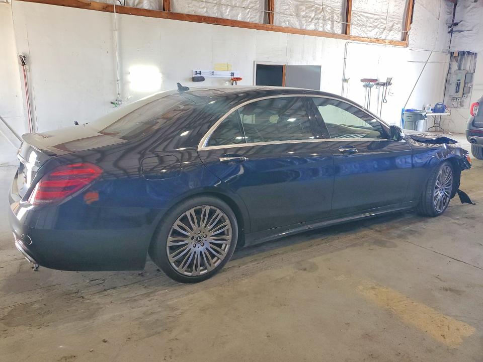 2018 Mercedes-benz S მანქანა იყიდება აუქციონზე, vin: WDDUG8GB3JA372811, აუქციონის ნომერი: 52882466