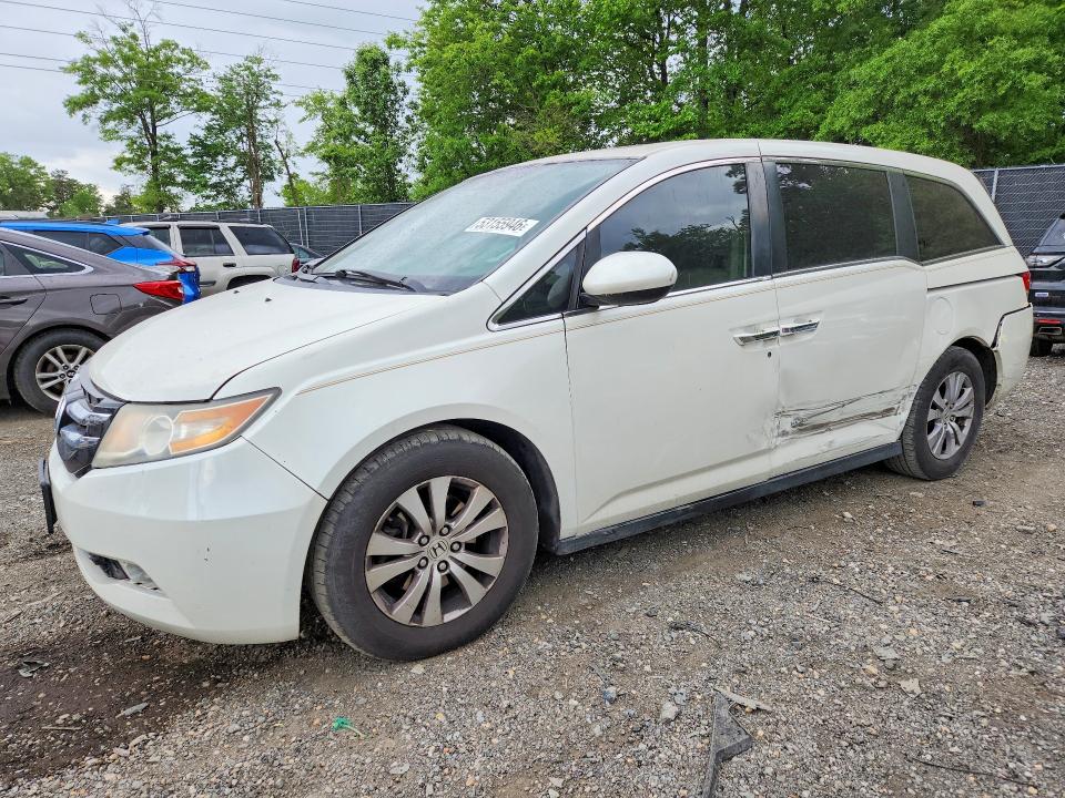 53155946 :رقم المزاد ، 5FNRL5H63FB077606 vin ، 2015 Honda Odyssey مزاد بيع
